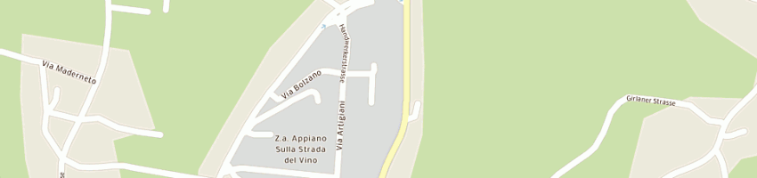 Mappa della impresa tissot giorgio a APPIANO SULLA STRADA DEL VINO