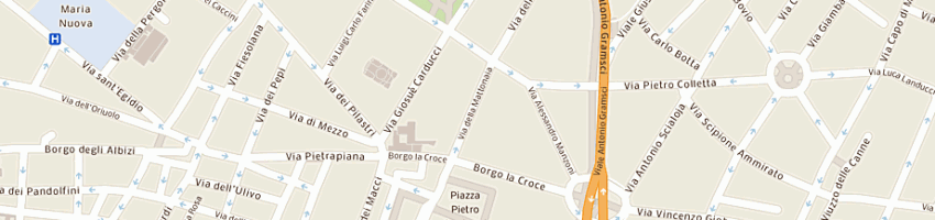 Mappa della impresa gueresifinancing di dotta benedetta gueresi a FIRENZE