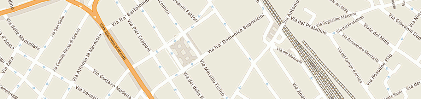 Mappa della impresa canessa carlo a FIRENZE