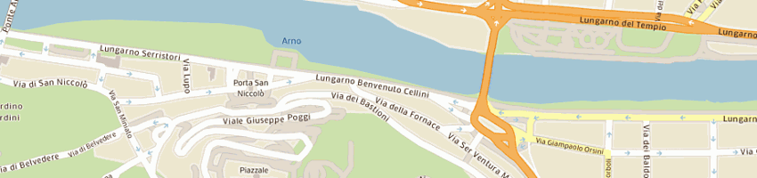 Mappa della impresa affix italia srl a FIRENZE