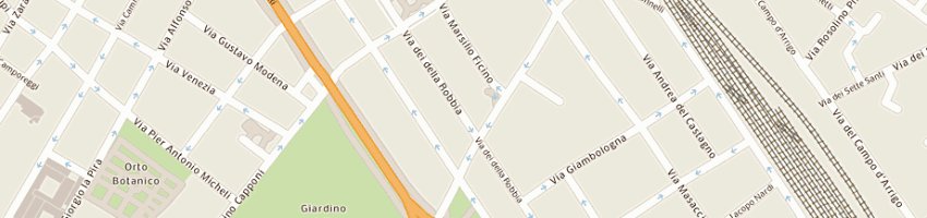 Mappa della impresa marroncini luca a FIRENZE