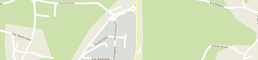 Mappa della impresa larcher aldo a APPIANO SULLA STRADA DEL VINO