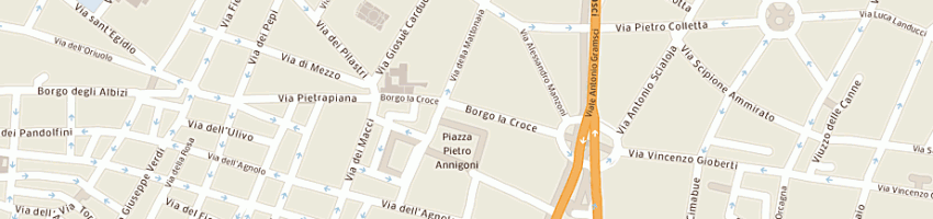 Mappa della impresa lady elegant a FIRENZE