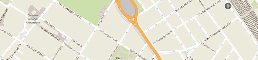 Mappa della impresa associazione alice a FIRENZE