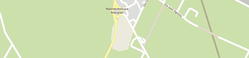 Mappa della impresa casa del materasso snc a BOLOGNA