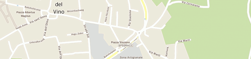 Mappa della impresa sanvit (sas) a APPIANO SULLA STRADA DEL VINO