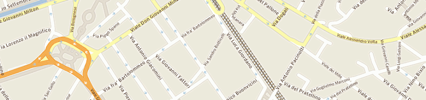 Mappa della impresa artex scrl a FIRENZE