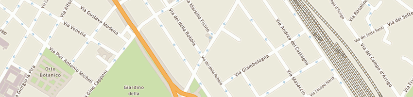 Mappa della impresa ciulli vanni a FIRENZE
