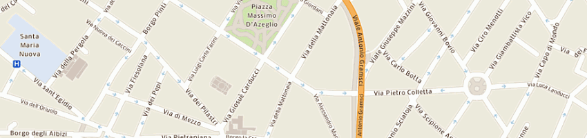 Mappa della impresa polidori giovanni a FIRENZE