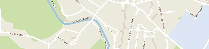 Mappa della impresa bertolaso angelo fausto a SAN BONIFACIO