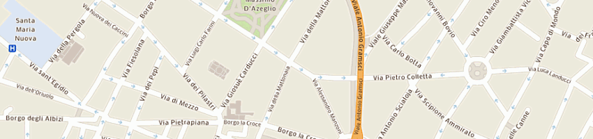 Mappa della impresa pancaro francesco a FIRENZE