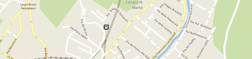 Mappa della impresa l'armadio guardaroba snc a FIRENZE