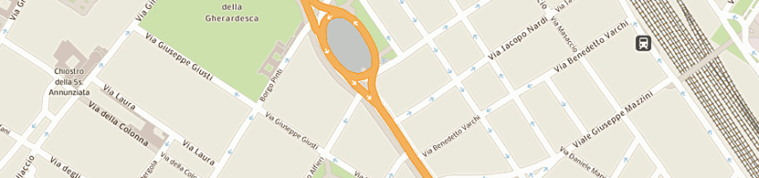 Mappa della impresa ermini alvaro a FIRENZE