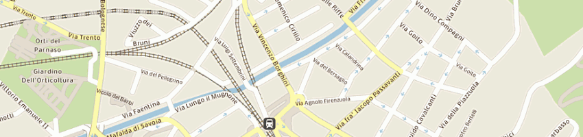Mappa della impresa centro modellismo di bemporad sarah a FIRENZE