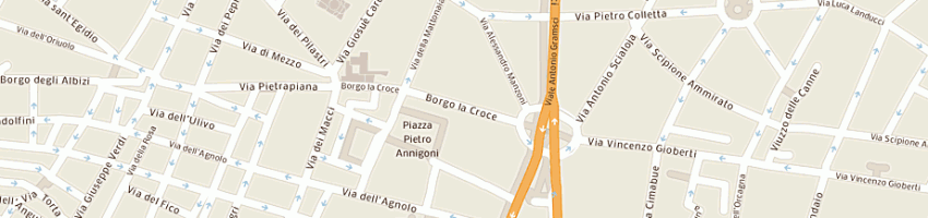 Mappa della impresa antichita' cochise sas a FIRENZE