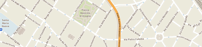 Mappa della impresa ghelardini marcello a FIRENZE