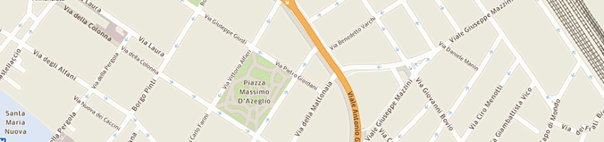 Mappa della impresa csd istituto evangelico ferretti a FIRENZE