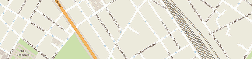 Mappa della impresa autofficina artisti di buti marcello e sas a FIRENZE