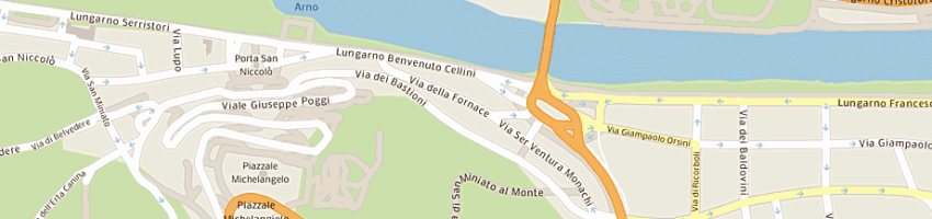 Mappa della impresa fitness terapic center srl a FIRENZE
