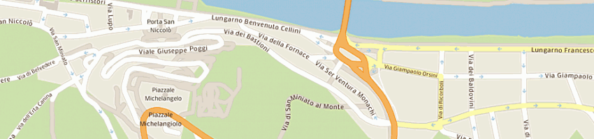 Mappa della impresa dinicaffe' spa a FIRENZE