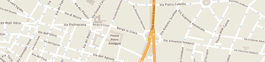 Mappa della impresa agenzia di viaggi geo firias srl a FIRENZE