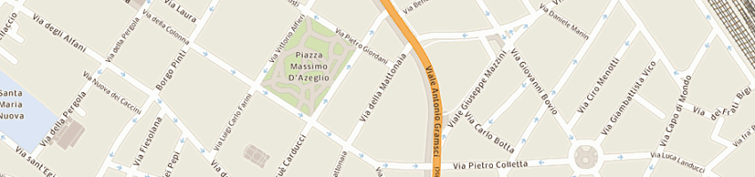 Mappa della impresa ristorante samovar a FIRENZE