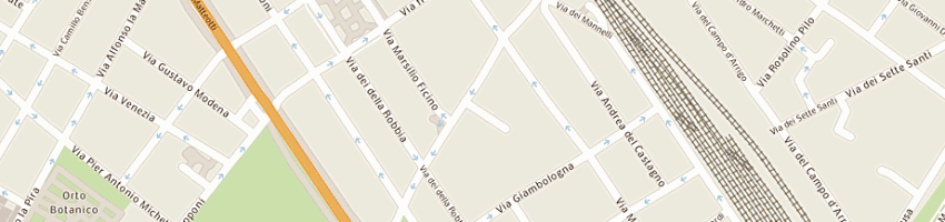 Mappa della impresa jam communication srl a FIRENZE