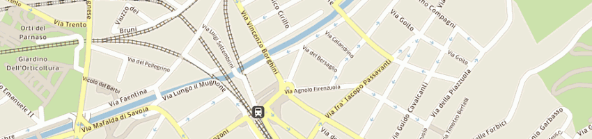 Mappa della impresa aiazzi andrea e c sas a FIRENZE