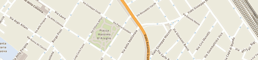 Mappa della impresa taccetti emanuele a FIRENZE