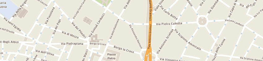 Mappa della impresa la riforma coop sociale srl a FIRENZE