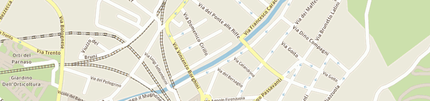 Mappa della impresa bm impianti elettrici a FIRENZE