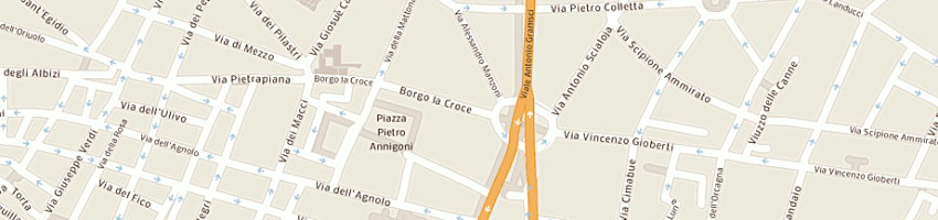 Mappa della impresa ines moda a FIRENZE