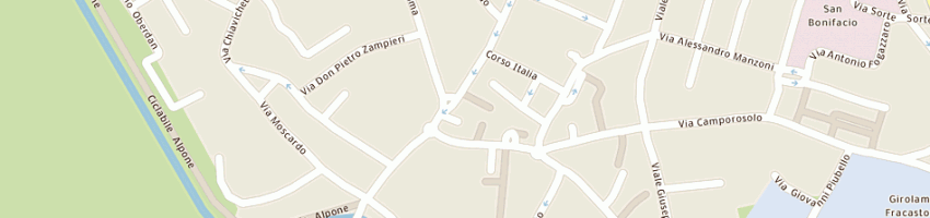 Mappa della impresa preto giorgio a SAN BONIFACIO