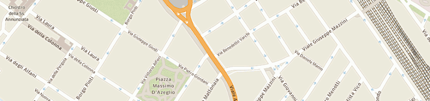 Mappa della impresa azienda regionale per il diritto allo studio universitario di firenze a FIRENZE