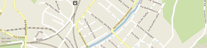 Mappa della impresa nocentini roberto a FIRENZE