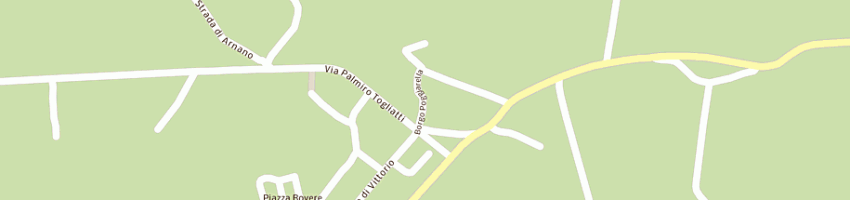 Mappa della impresa affittacamere la piaggiarella a SOVICILLE