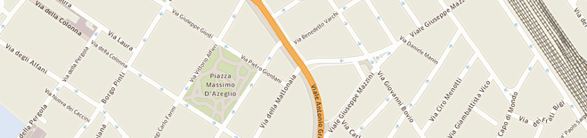 Mappa della impresa bar argentina a FIRENZE