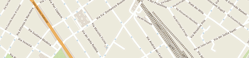 Mappa della impresa tecno - service srl a FIRENZE