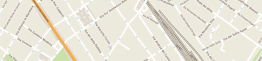 Mappa della impresa bertini giancarlo a FIRENZE