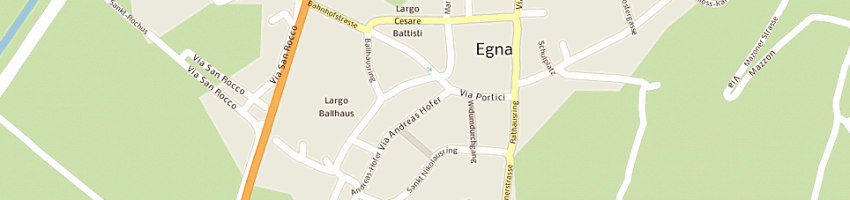 Mappa della impresa fratter giuseppe a EGNA