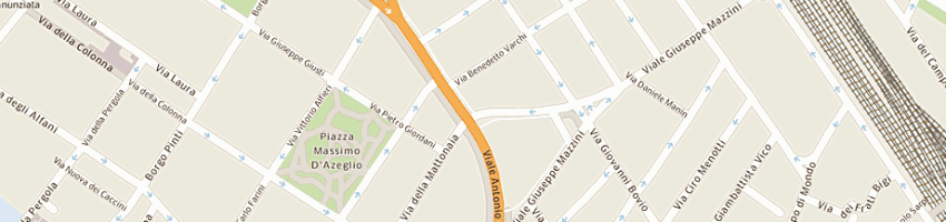 Mappa della impresa foti vittorio a FIRENZE