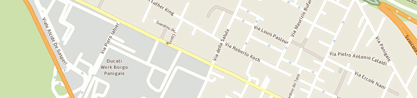 Mappa della impresa rondani silvia a BOLOGNA