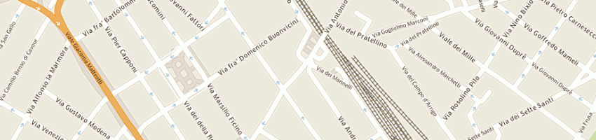 Mappa della impresa bertelli g a FIRENZE