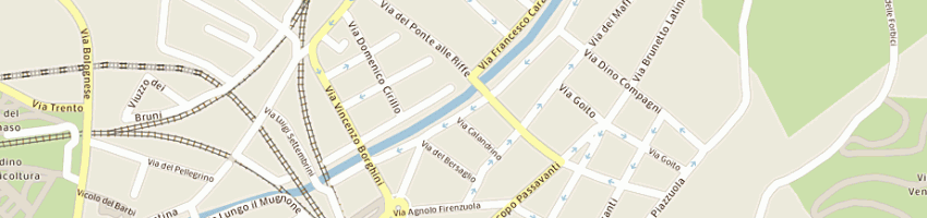 Mappa della impresa casa del moka sas a FIRENZE