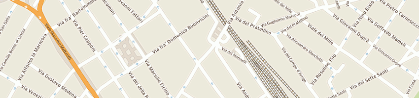 Mappa della impresa toy srl a FIRENZE