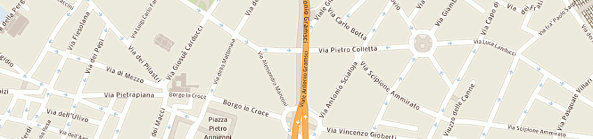 Mappa della impresa kronosan srl a FIRENZE