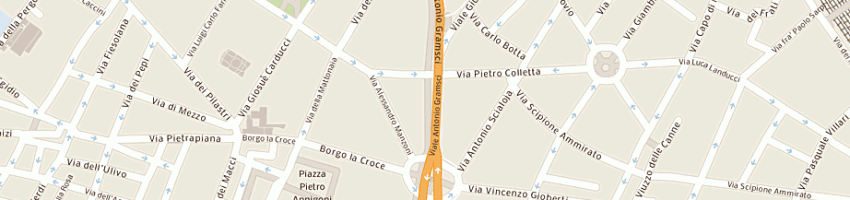 Mappa della impresa csc sigma a FIRENZE