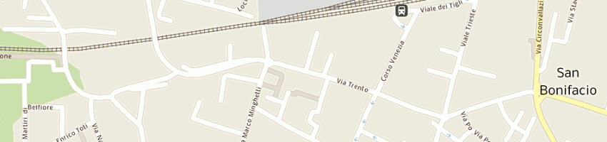Mappa della impresa specchiasol (srl) a SAN BONIFACIO