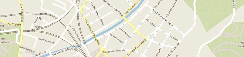 Mappa della impresa motorrader di rigoli piero (snc) a FIRENZE