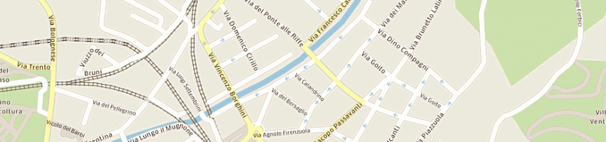 Mappa della impresa pinzani giovanni a FIRENZE